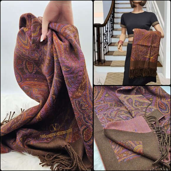 Valentino Garavani Pashmina Shawl - Picture 16 of 17